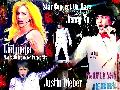 (火星系列海報-PURPL SKY)  徐瑋 JERRY XU 女神卡卡 LADYGAGA 賈斯丁比伯 JUSTIN BIEBER 2030年火星演唱會KUSO創意海報展 (2) song-灰姑娘